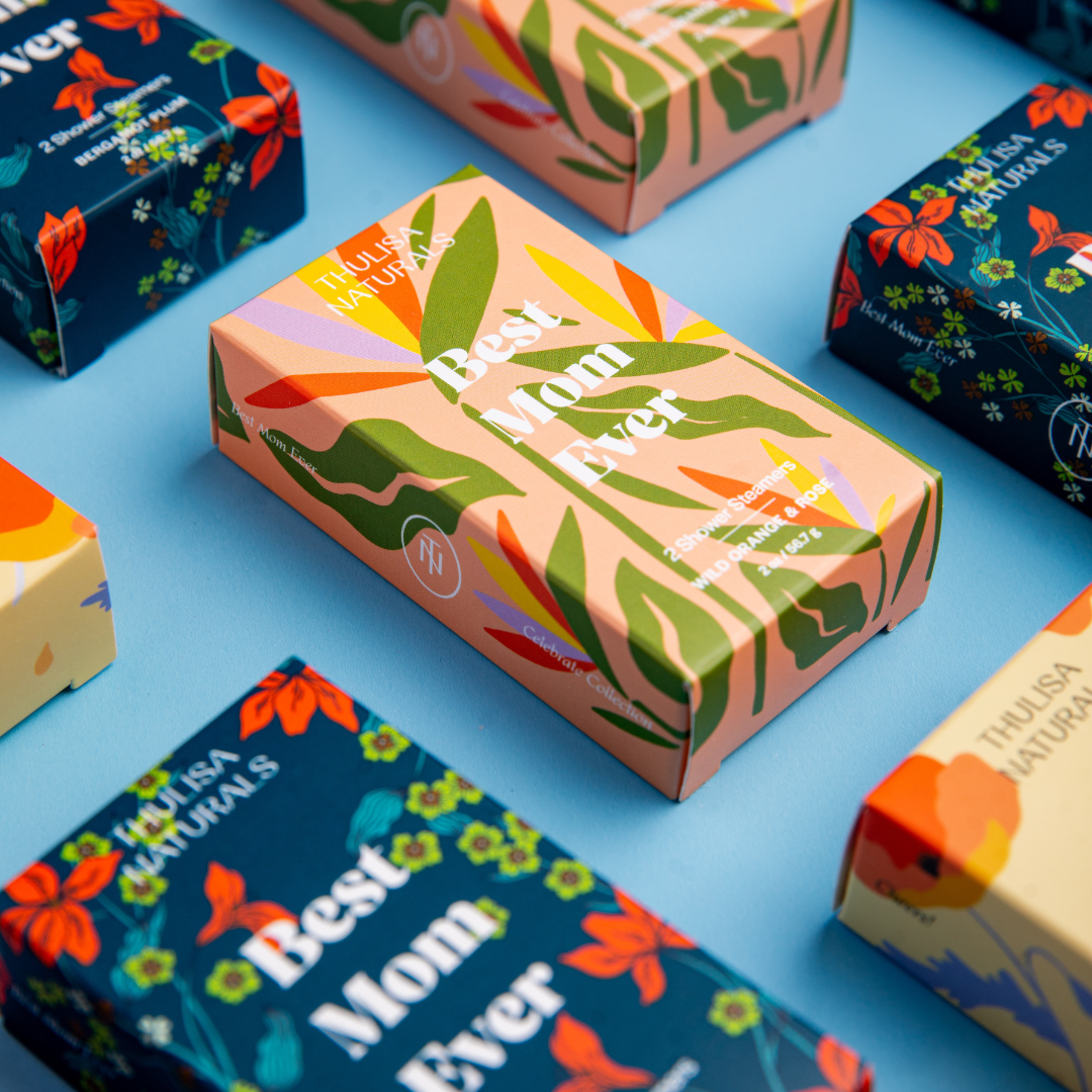 Thulisa Naturals | Bath + Body - Wholesale Shower Steamer/Bomb - Mothers Day 💗 Best Mom Shower Steamers | Bergamot Plum 🆕 3