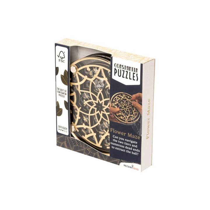 Puzzle Master - Wholesale Puzzle - Adult - Constantin Puzzles: Flower Maze | Maze Puzzles