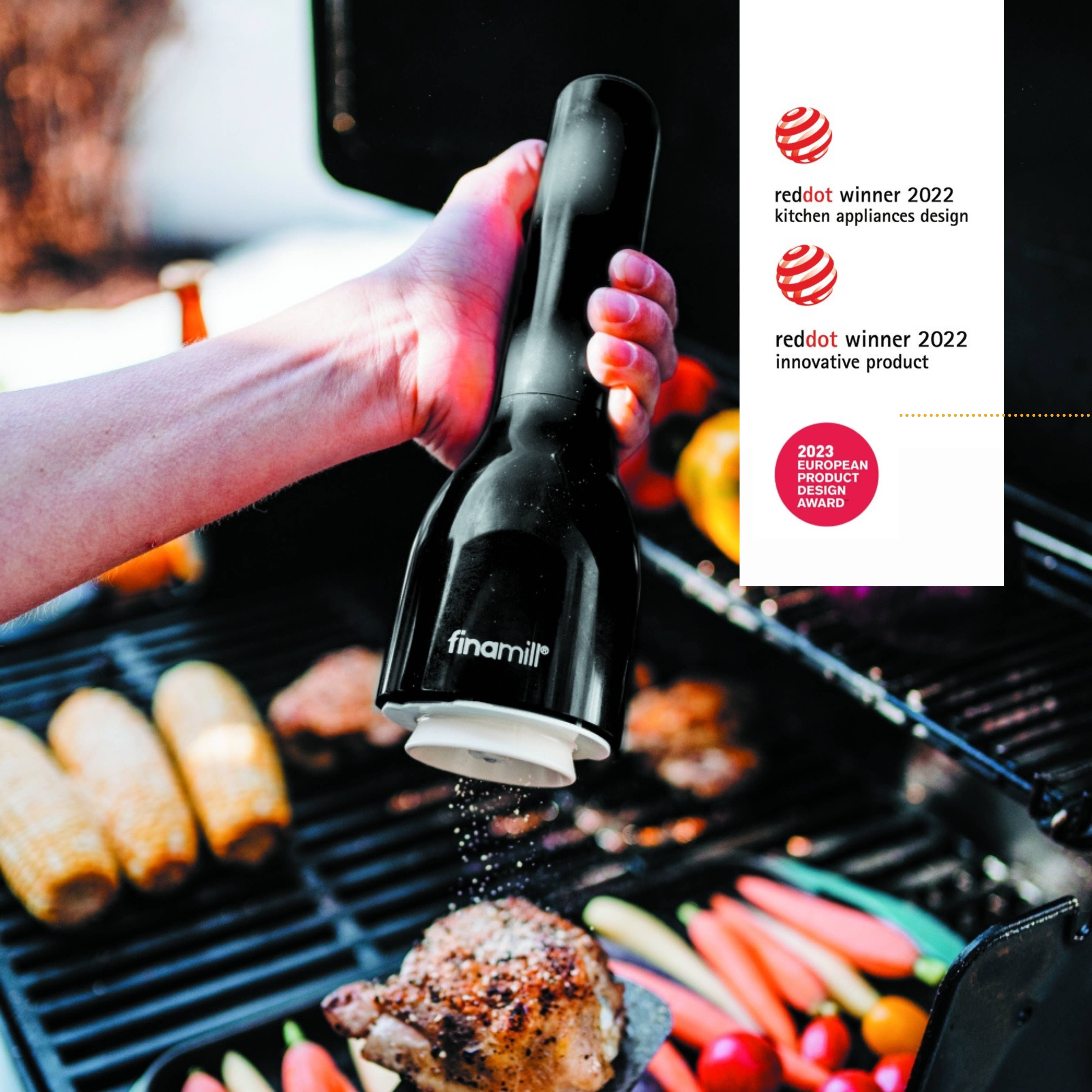 FinaMill - Wholesale Spice Mill - FinaMill Classic Battery - 1 Everyday Pod, 1 Pepper Pod10