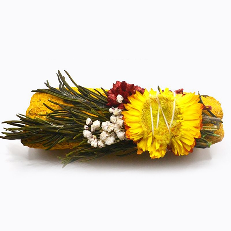 Ethike.eu - Wholesale Sage Bundle - Salvia blanca con recubrimiento amarillo, romero, gordolobo y papel1