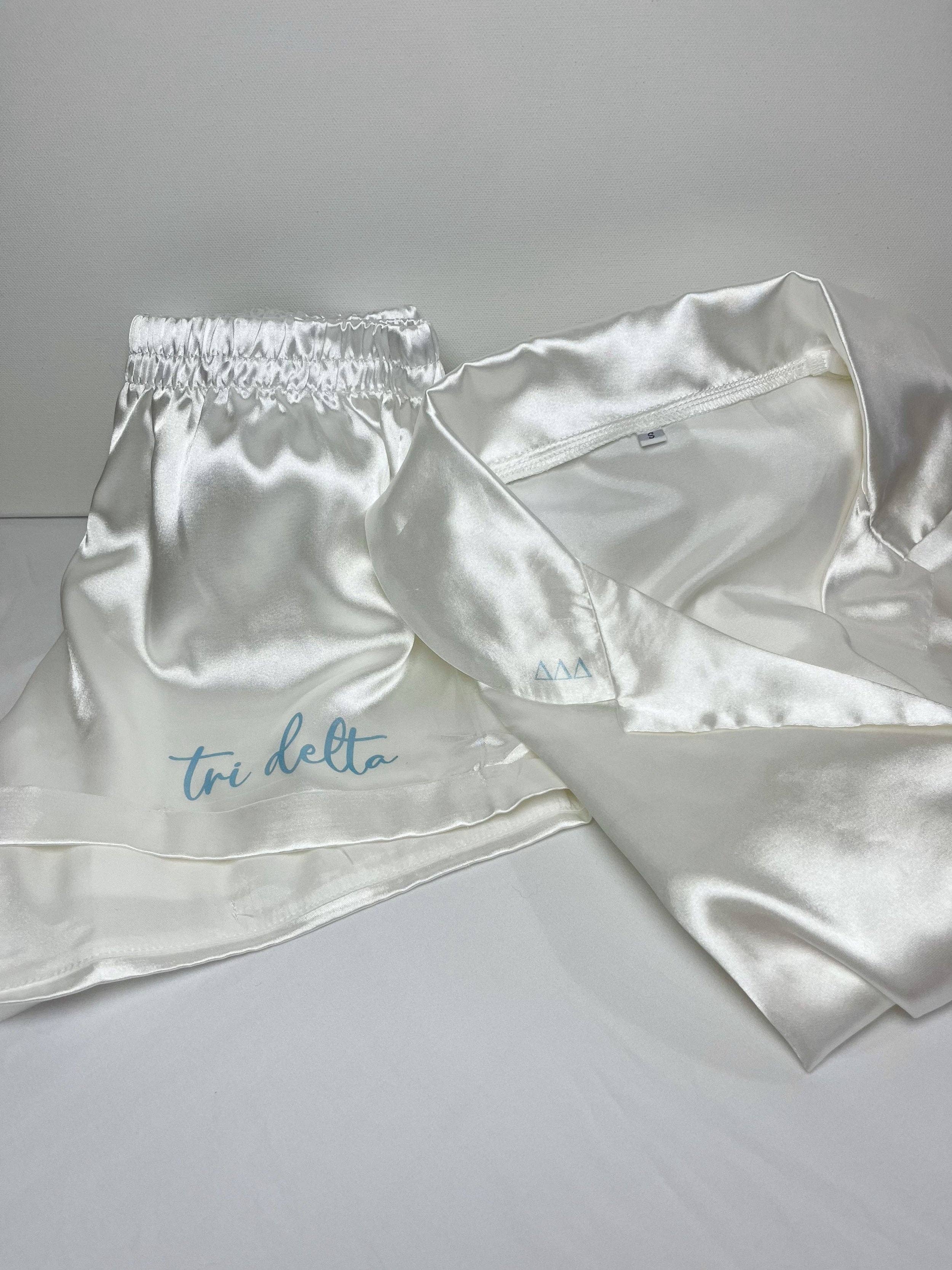 Zoey Claire - Wholesale Sleepwear Set - Women's - Greek Sorority Shorts Pajama Set8