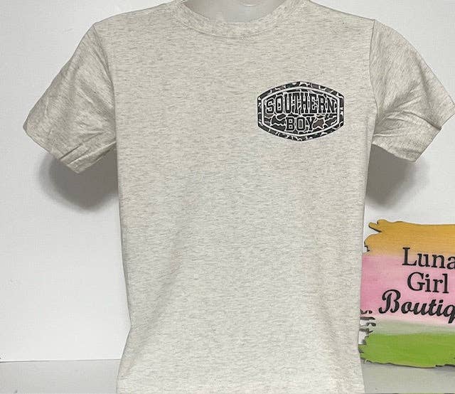 Luna Girl Boutique - Wholesale Screen Printed T-Shirt - Kids - Southern Boy0