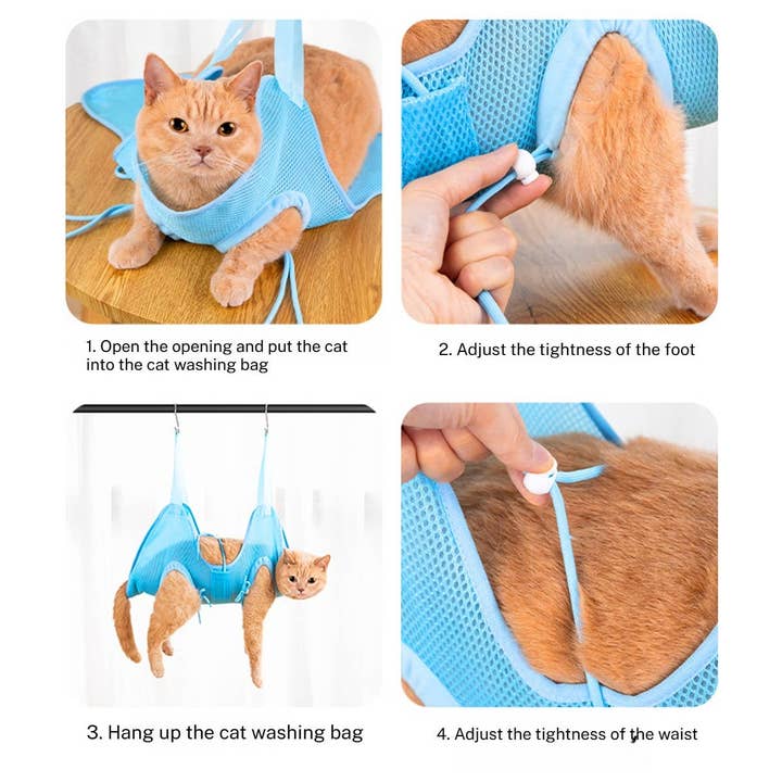 PAWPAWwholesale - Wholesale Pet Grooming Aid - Dog - Pet Grooming Hammock for Cats & Dogs_CWMM62213
