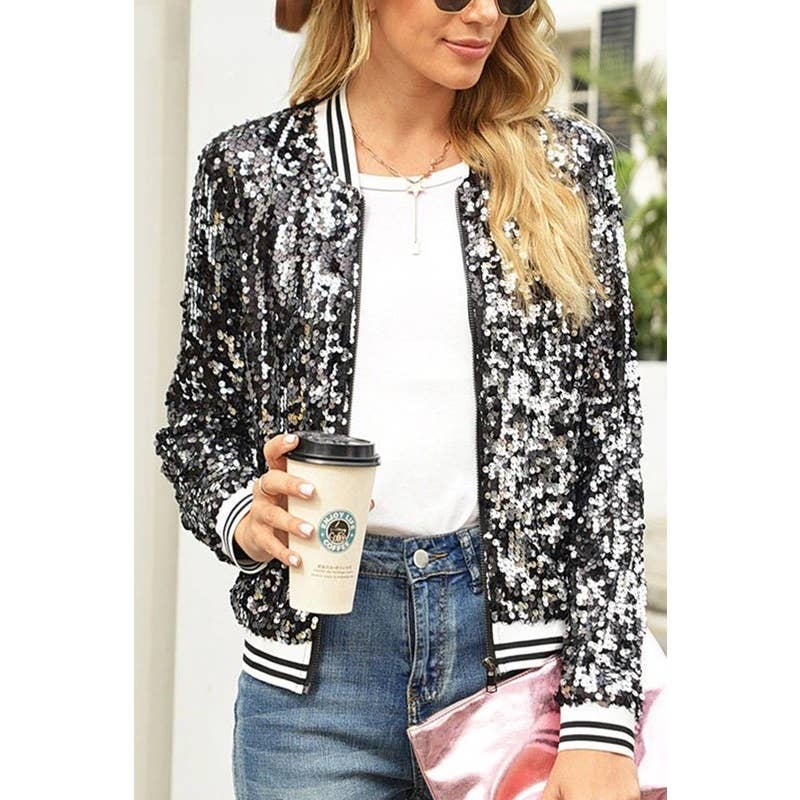 Paperdoll - Venta al por mayor Chaqueta - Mujer - Chaquetas de lentejuelas para mujer1