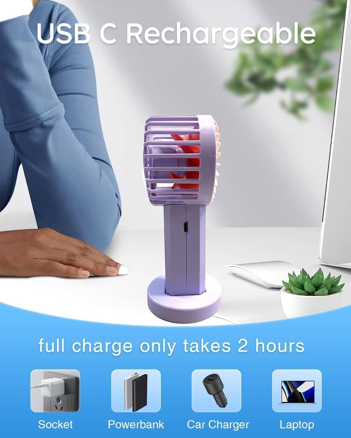 SINT - Wholesale Handheld Electric Fan - Mini Handheld Portable Fan | USB Rechargeable14