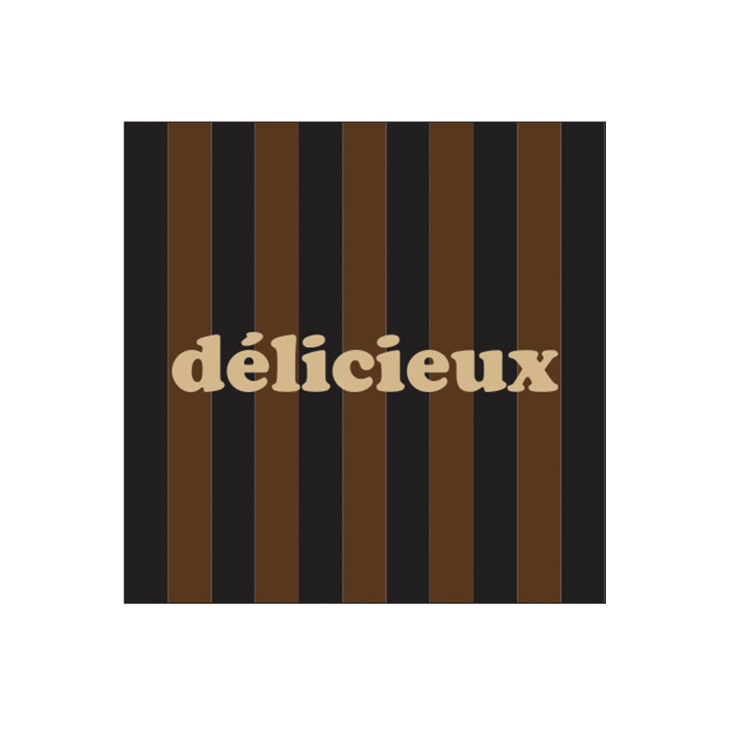 Opjet Paris - Wholesale Disposable Napkin - Delicious striped paper napkin x20