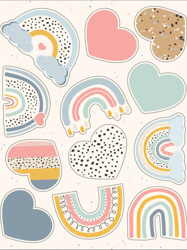 We Belong Shape Stickers for wholesale by Carson Dellosa Education