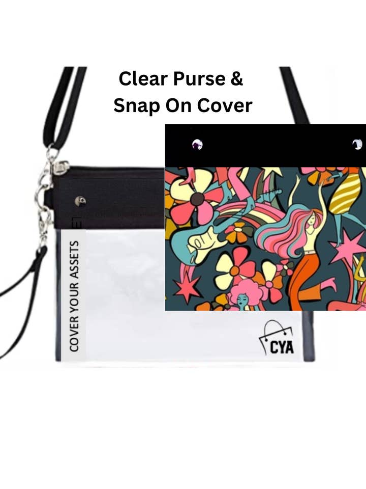 Disco Dance - Wide - Purse & Cover for wholesale by CYA Accessories