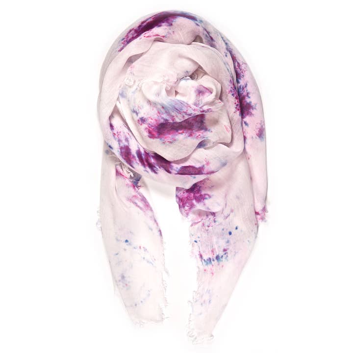 Bufanda de mármol - Púrpura/Hielo para venta al por mayor de fig & bella