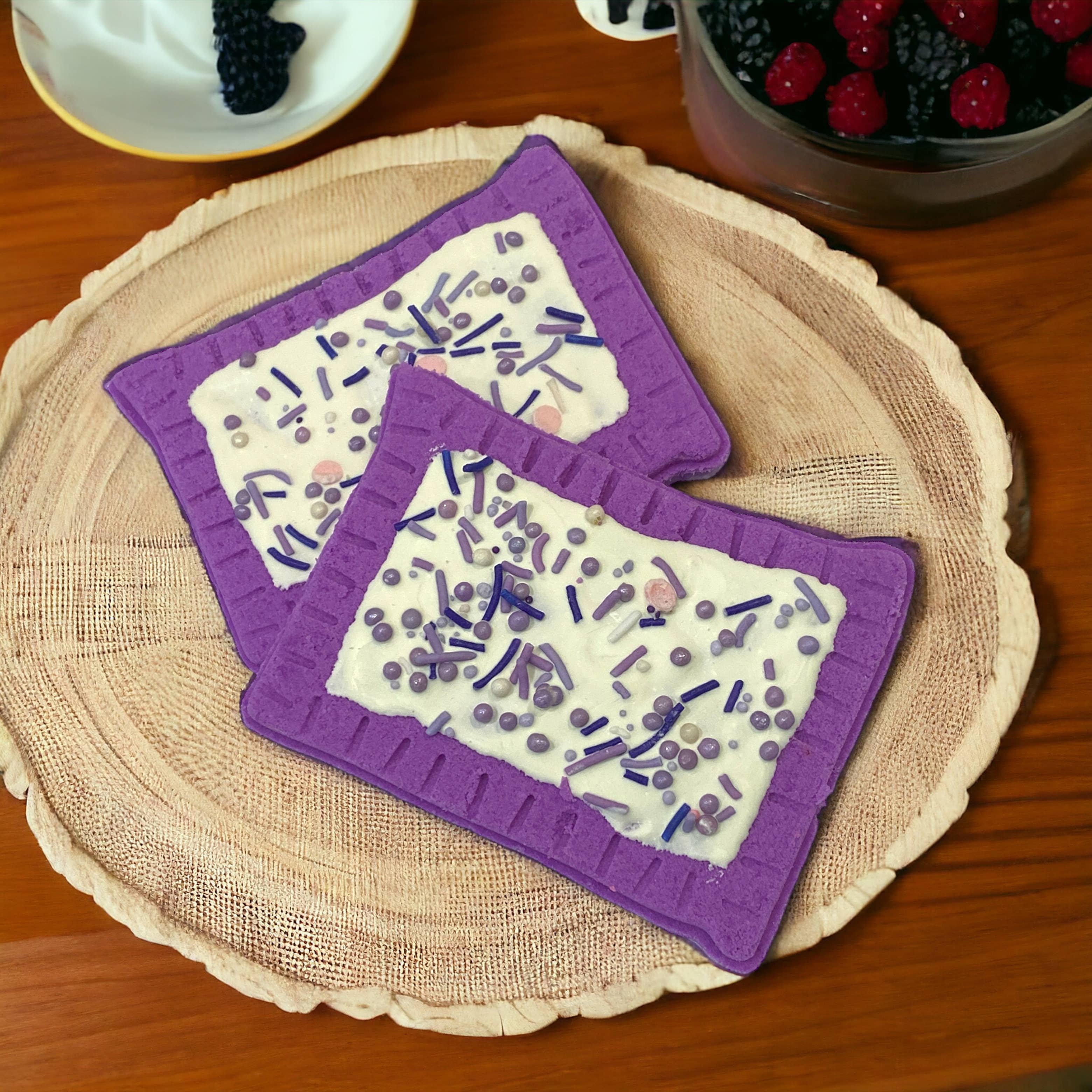 Calla Lily Cosmetics - Wholesale Bath Bomb/Fizz - Pop Tart Bath Bomb - Purple1