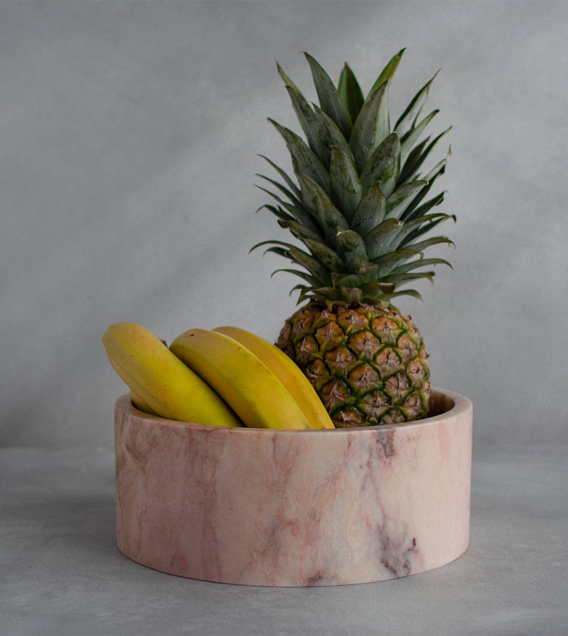 Kiwano Concept - Wholesale Decorative Plate/Dish/Bowl - PINK MARBLE CYLINDER BOWL1