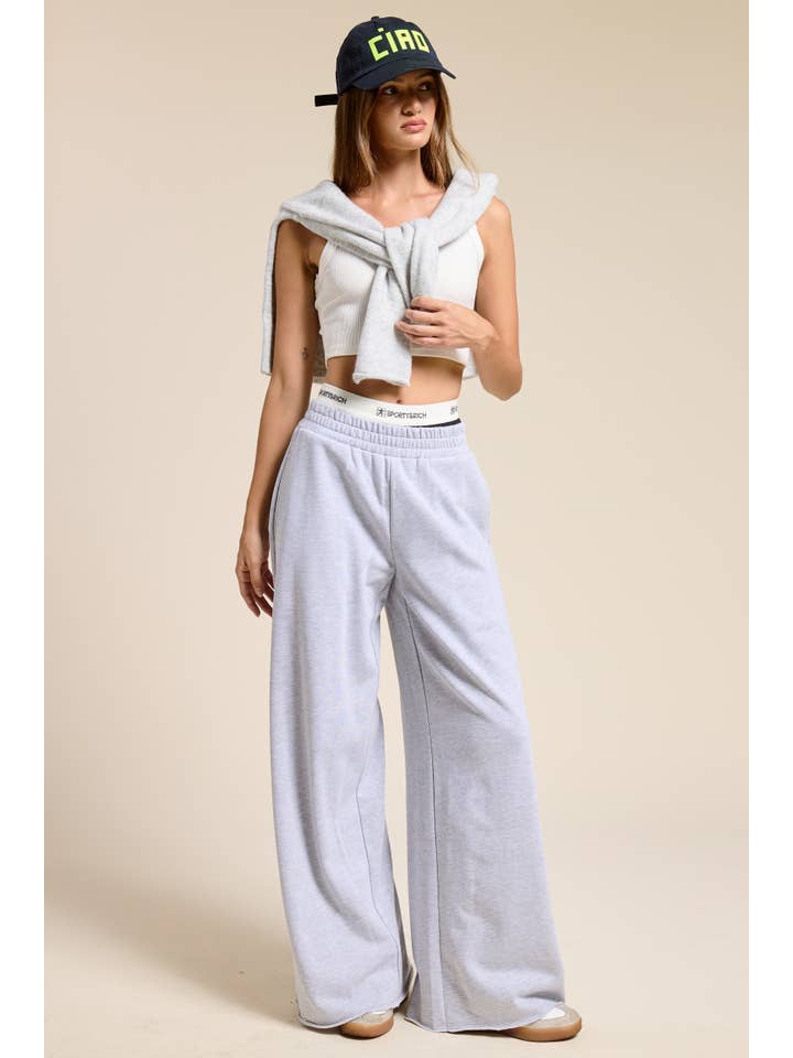 Mimosa - Wholesale Lounge Sweatpants/Joggers - Women's - Wide Leg Cotton Jogger Sweatpants40