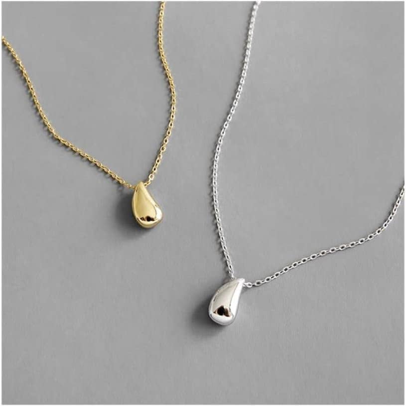 Angiie - Vente Collier maille et chaîne - Collier goutte0