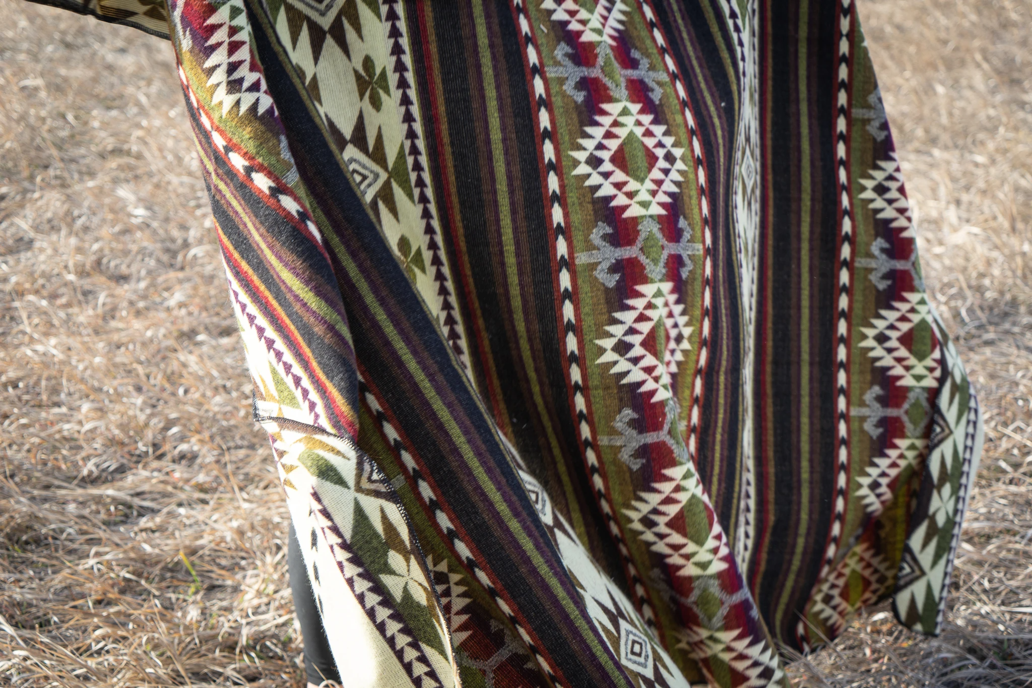 Alpaca Threadz - Vendita all'ingrosso Plaid - Coperta in lana di alpaca andina - Verde cactus8