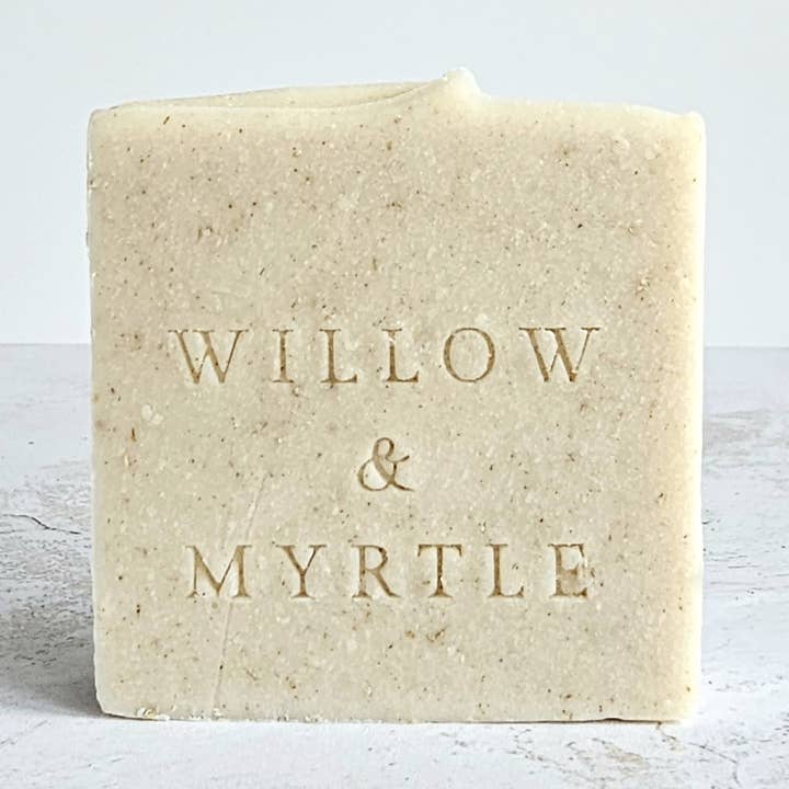Banana Oat & Milk, Handmade Natural Soap Bar for wholesale by Willow & Myrtle