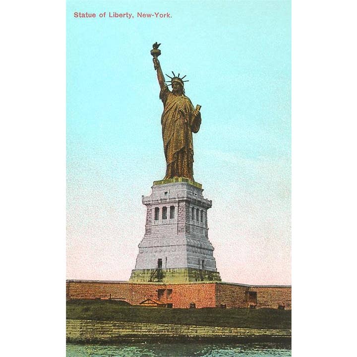Found Image Press - Wholesale Sticker - Sticker NY-507 Statue of Liberty, New York City