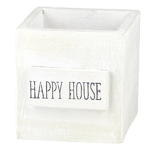 Santa Barbara Design Studio by Creative Brands - Wholesale Decorative Box - Face to Face Nest Box - Happy House1