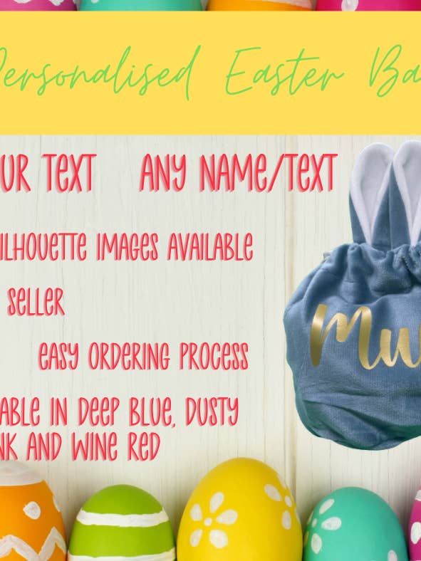 Personliga påskväskor för wholesale av Poweress Designs