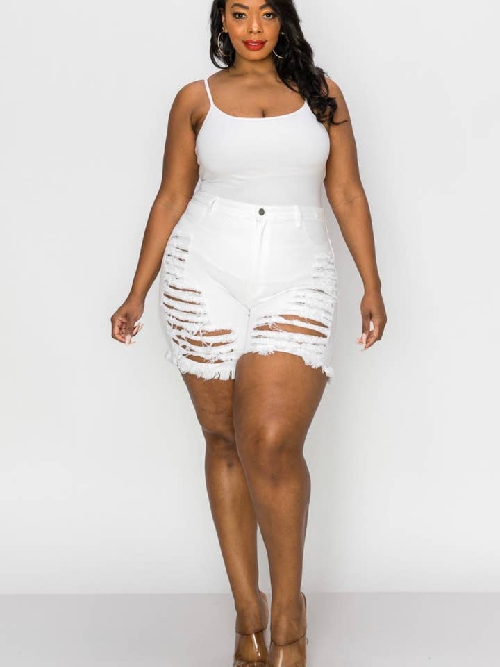 Lo siento, no lo siento Pantalones Cortos de Mezclilla para venta al por mayor de Exclusively Yourz