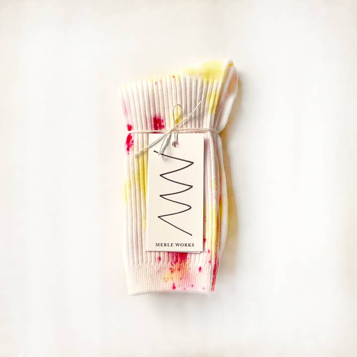 Merle Works - Wholesale Socks - Unisex - Barb Hand-dyed Dressy Socks