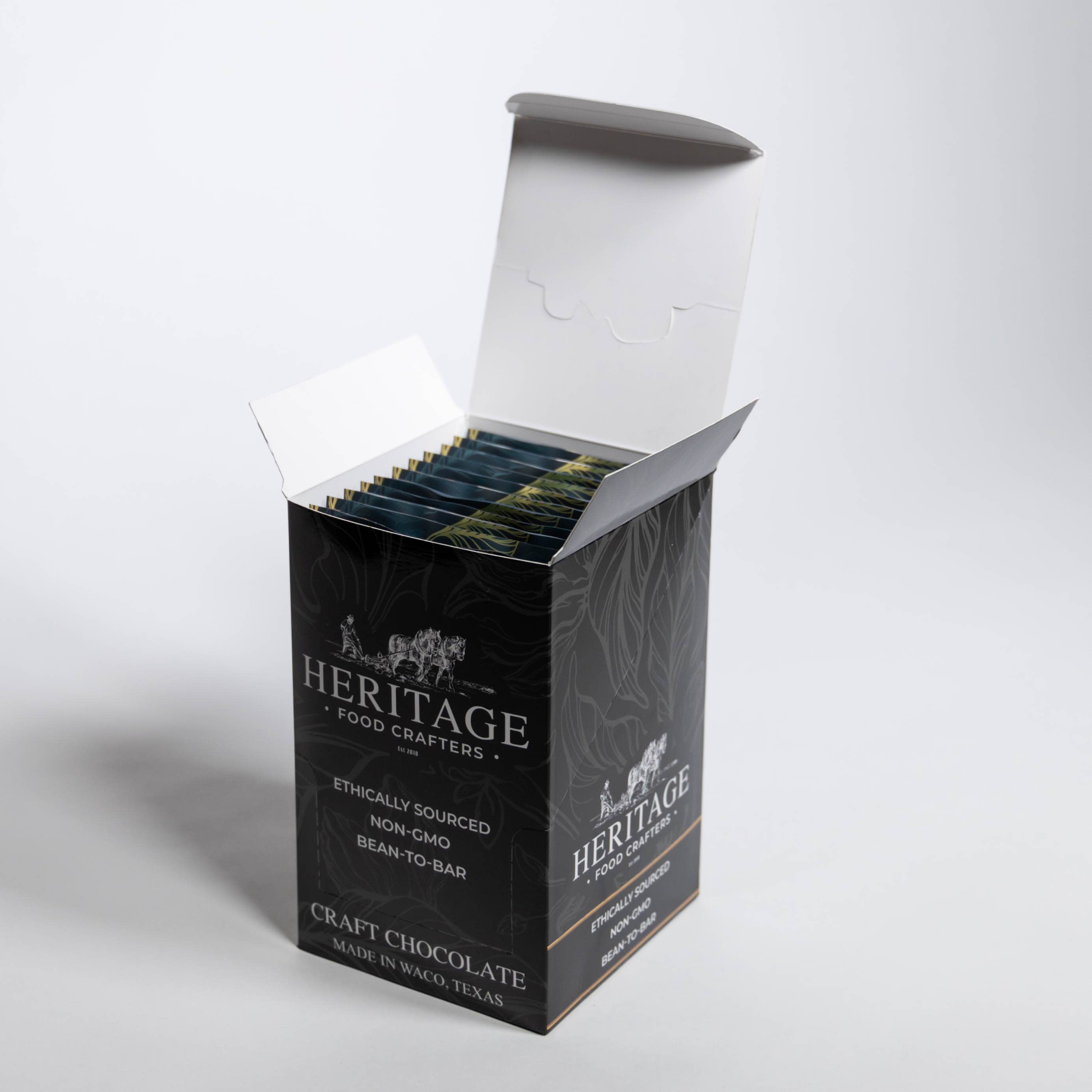 Heritage Food Crafters - Wholesale Chocolate Bar - 70% Uganda Dark 50g - Award-Winning Craft Chocolate Bars6