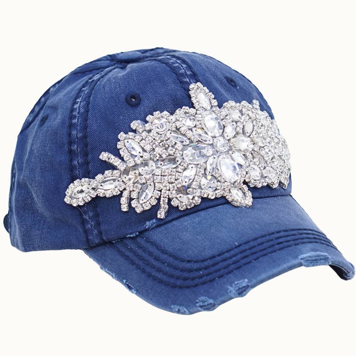 Olive & Pique - Wholesale Baseball Cap - Women's - Abstract Bejeweled Bling Glitz Cap, Adjustable18