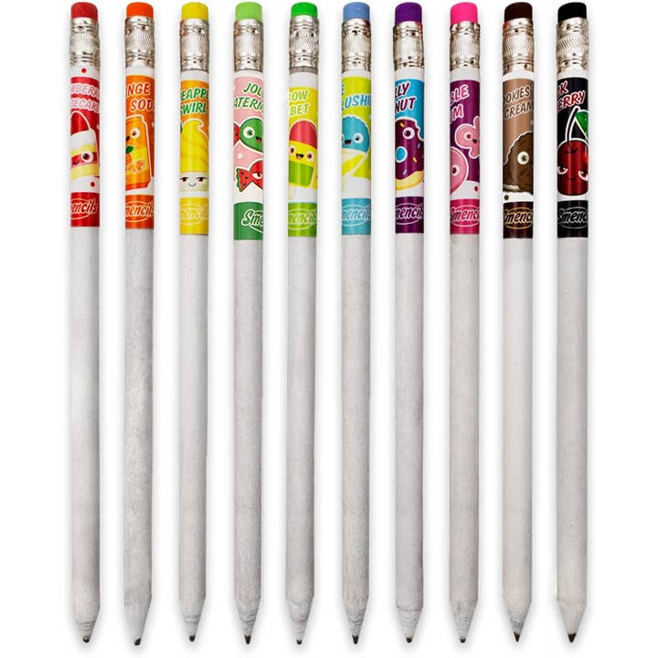 Scentco, Inc - Wholesale Pencil - Graphite Smencils Cylinder - Scented Pencils - 50 Count