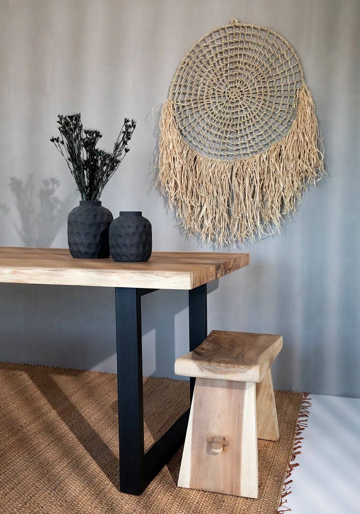 Bazar Bizar Living - Venta al por mayor Alfombra pequeña - Alfombra Killing Field natural 260 x 180 cm5