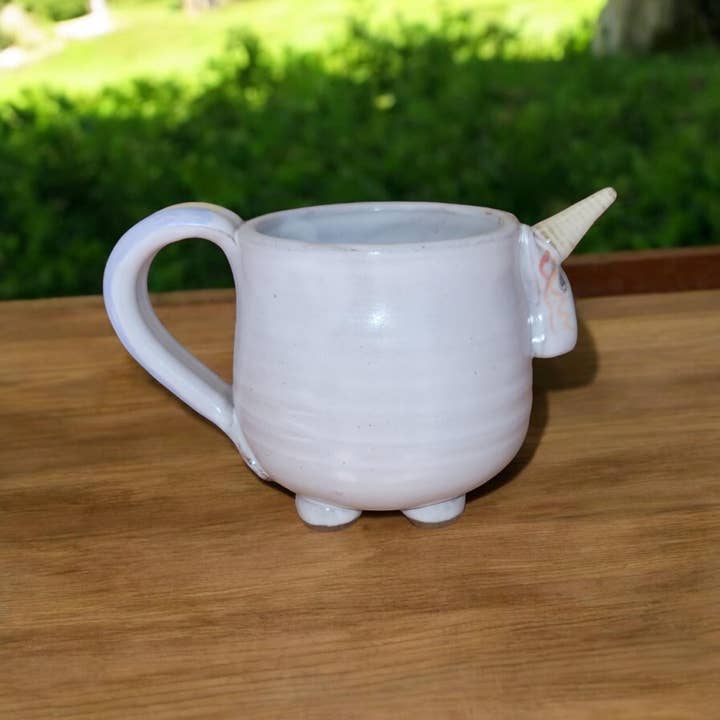 MudWorks Pottery - Wholesale Coffee Mug - Unicorn Mug
