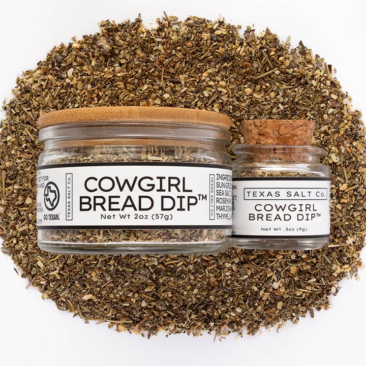 Cowgirl Bread Dip for wholesale by Texas Salt Co