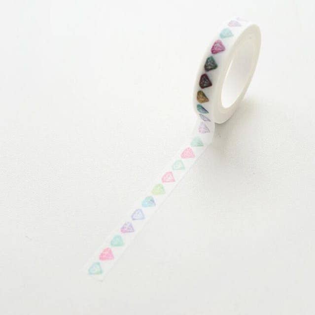 Pastel Diamonds | Thin Washi Tape for wholesale by Journal Junkies