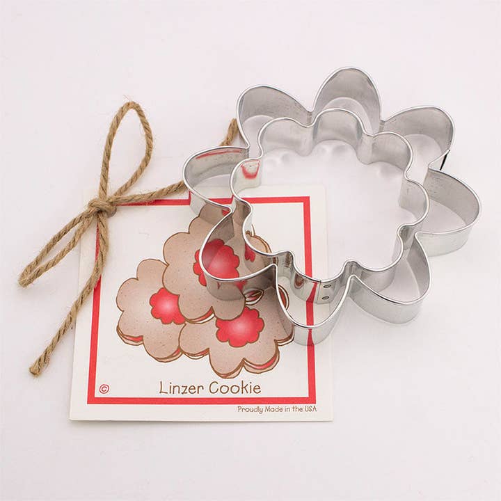 Linzer Cookie Cookie Cutter for wholesale by Ann Clark