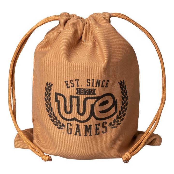 Black WE Games Professional, Leather Dice Cup Set - 5 Dice, Instructions for 10 Dice Games & Cloth Carry Bag for wholesale on Faire30