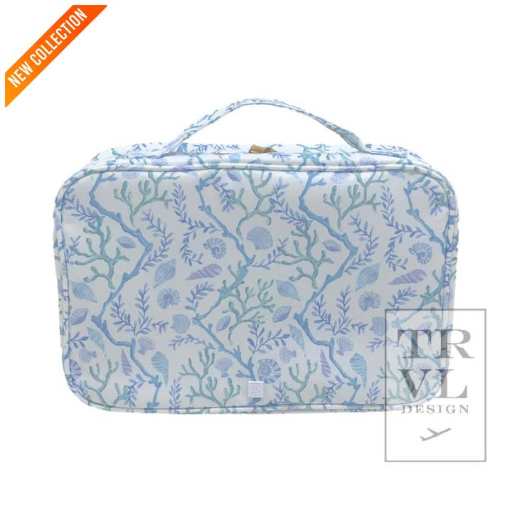 BUNDLE UP2 Hanging Toiletry Bag - CORAL VINE for wholesale by TRVL Design