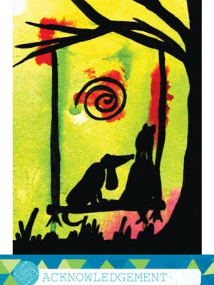 Acknowledgement Journal Card for wholesale by Unruly Femme