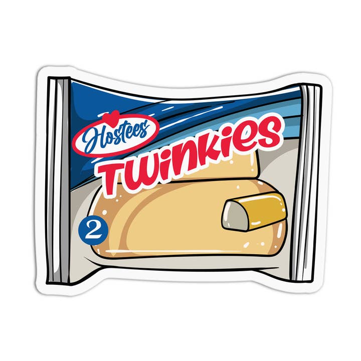 Autocollant texturé en vinyle Twinkies pour la vente par Girls Printing House