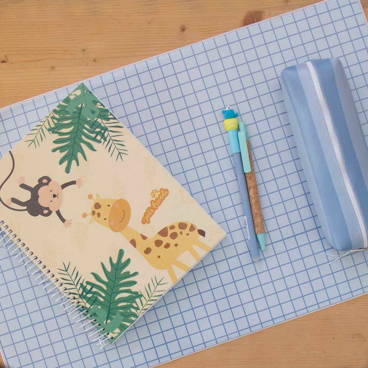 Base de Escritorio GRAPHIC BLUE para venta al por mayor de Rosa com Canela