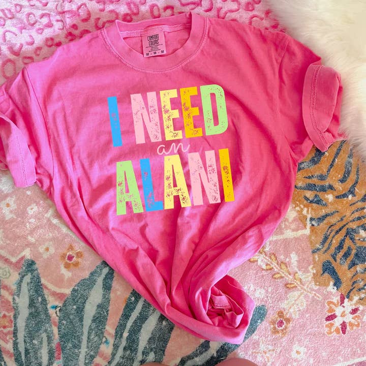 Need An Alani Graphic Tee Comfort Colors for wholesale by PJE PRINTING & CO