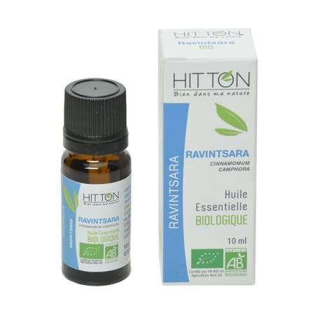 Olio essenziale biologico Ravintsara 10 ml per la vendita all'ingrosso da parte di Hitton