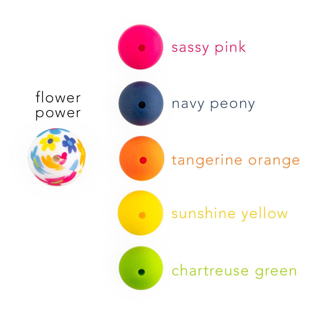 Cara & Co Silicone Craft Supply - Wholesale Craft Supplies - Standard Silicone Print Beads80