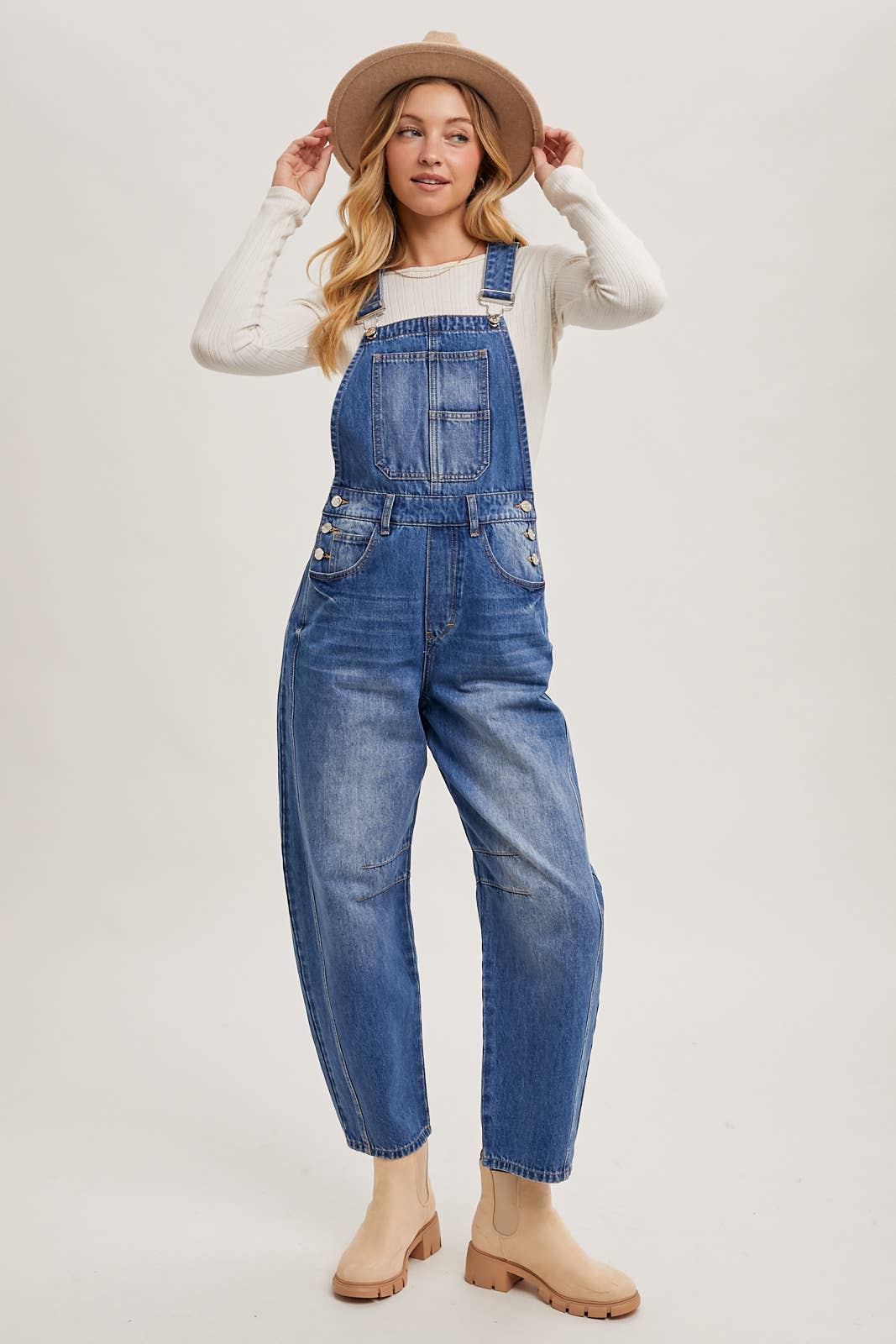 Dk Wash BARREL OVERALLS for wholesale on Faire5