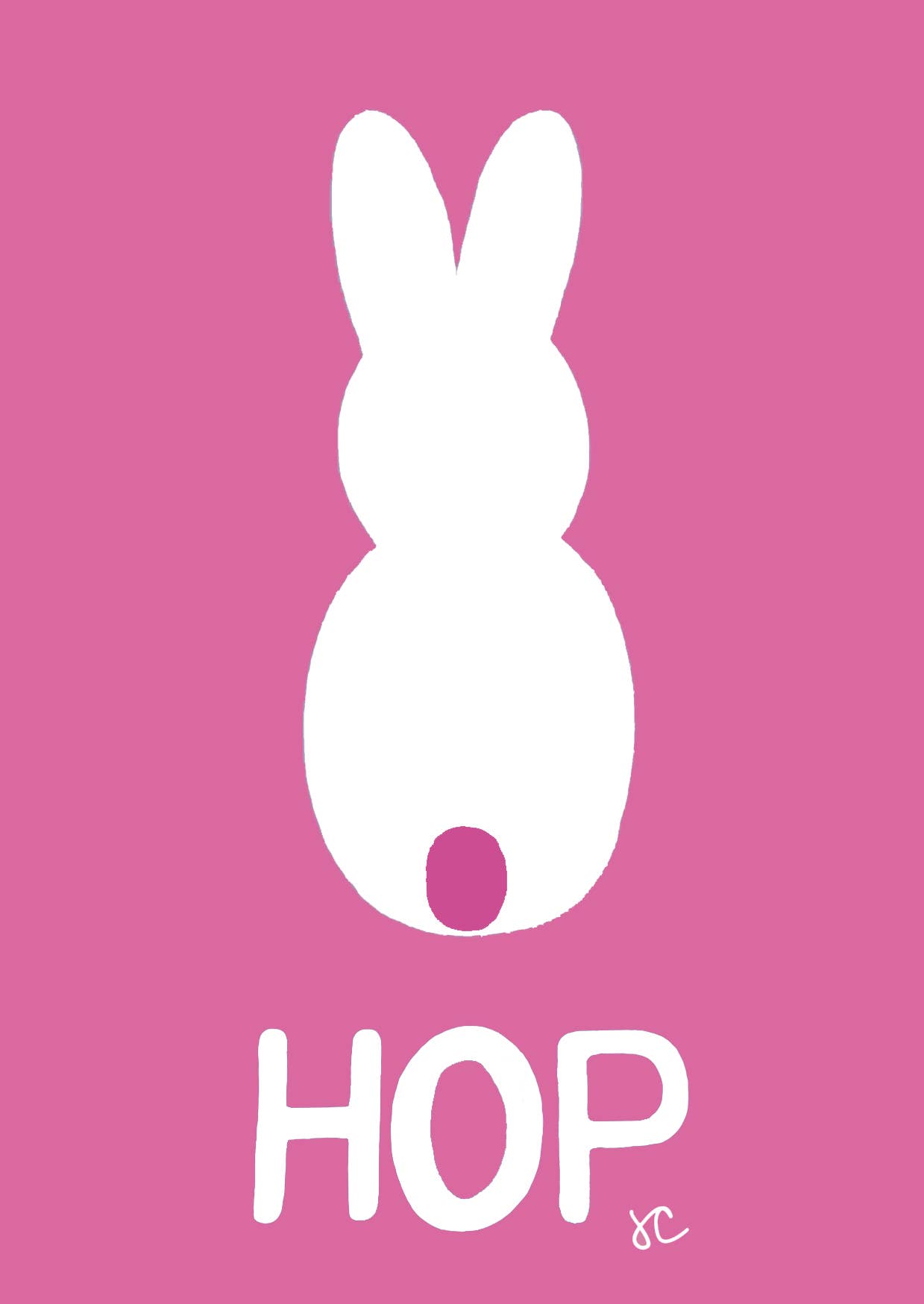 Citrus Daisy - Wholesale Easter Card - Easter Bunny Hop0