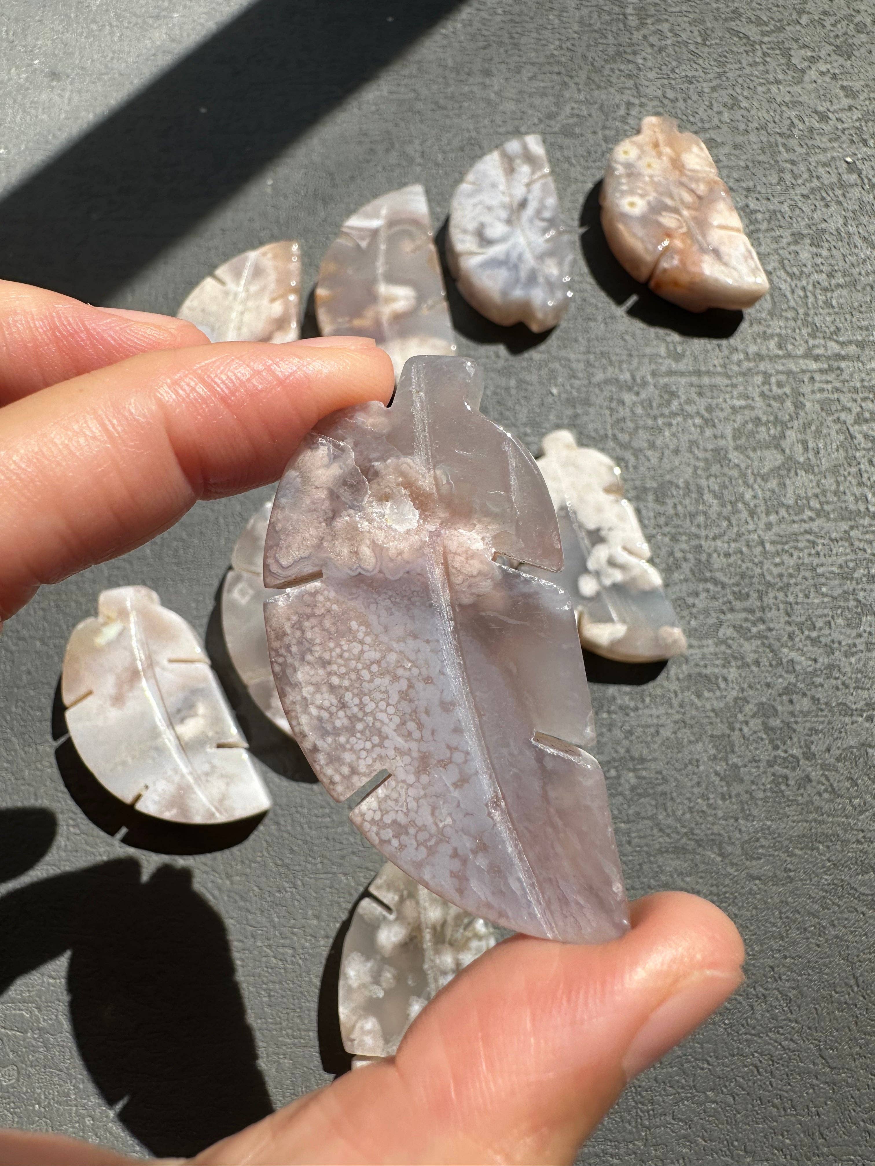 Moon Rituals - Wholesale Spiritual Stone/Crystal - Flower Agate Tree 4-5cm | Natural Crystal for Growth, Healing & Christmas Crystal Gift4