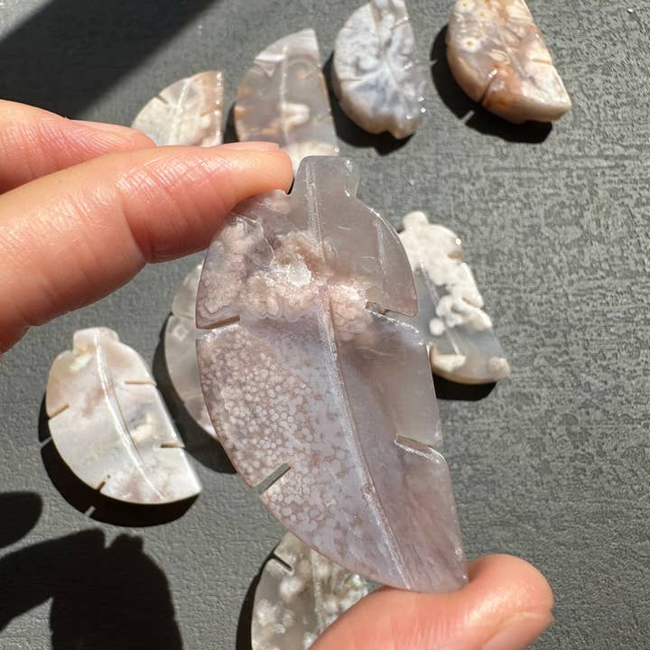 Moon Rituals - Wholesale Spiritual Stone/Crystal - Flower Agate Tree 4-5cm | Natural Crystal for Growth, Healing & Christmas Crystal Gift4