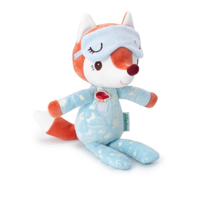 Janod - Wholesale Stuffed/Plush Toy - Kids & Baby - Alice The Fox | Glow-in-the-Dark Sleeping Cuddle | Plush Toy0