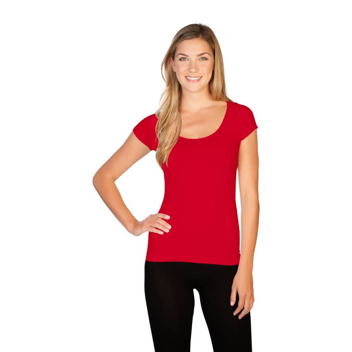 Skinnytees - Wholesale T-Shirt - Women's - Cap Sleeve Tee10