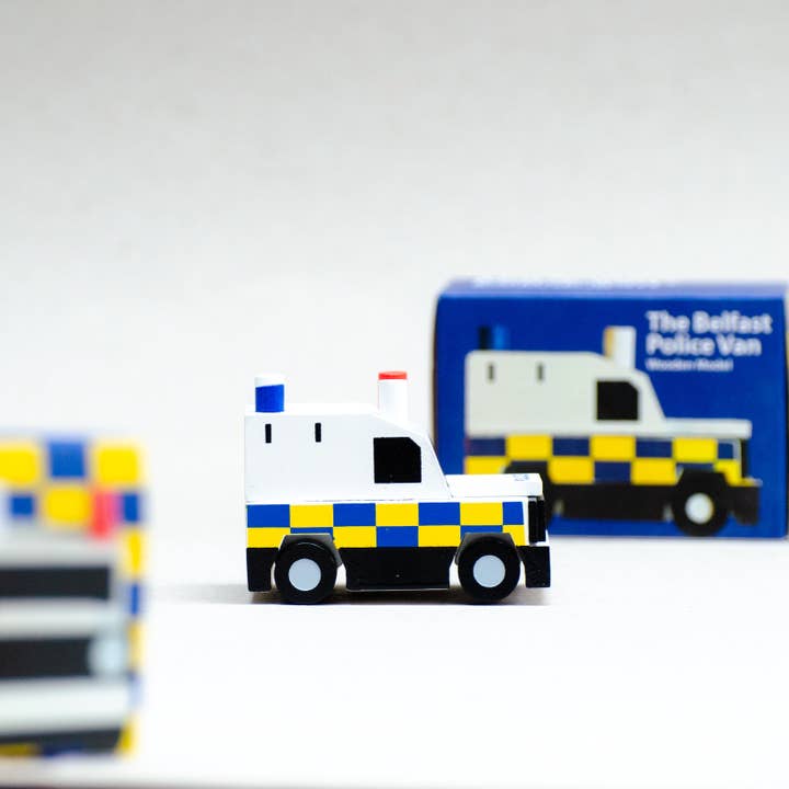 The Wee Police Van for wholesale by Cowfield Design