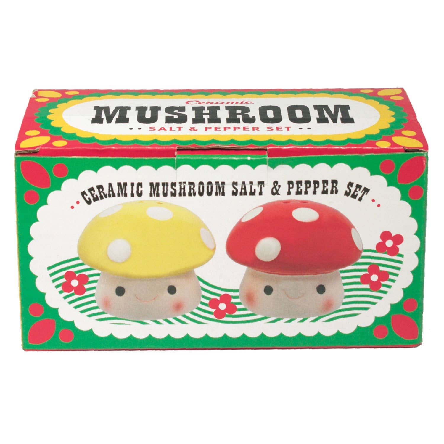 Streamline - Wholesale Salt & Pepper Shaker Set - Mushroom Salt & Pepper Set4