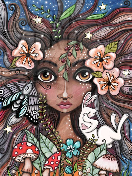 Ostara - Signed 8x10 Print for wholesale by Dark Faerie Creations