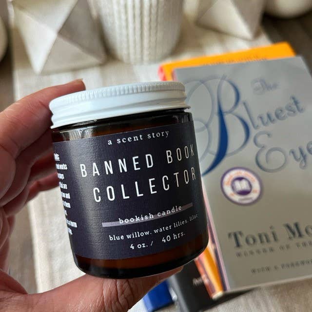 A Scent Story Candle Co - Wholesale Jar/Filled Candle - Banned Book Collector | Bookish Candle | Soy Wax2